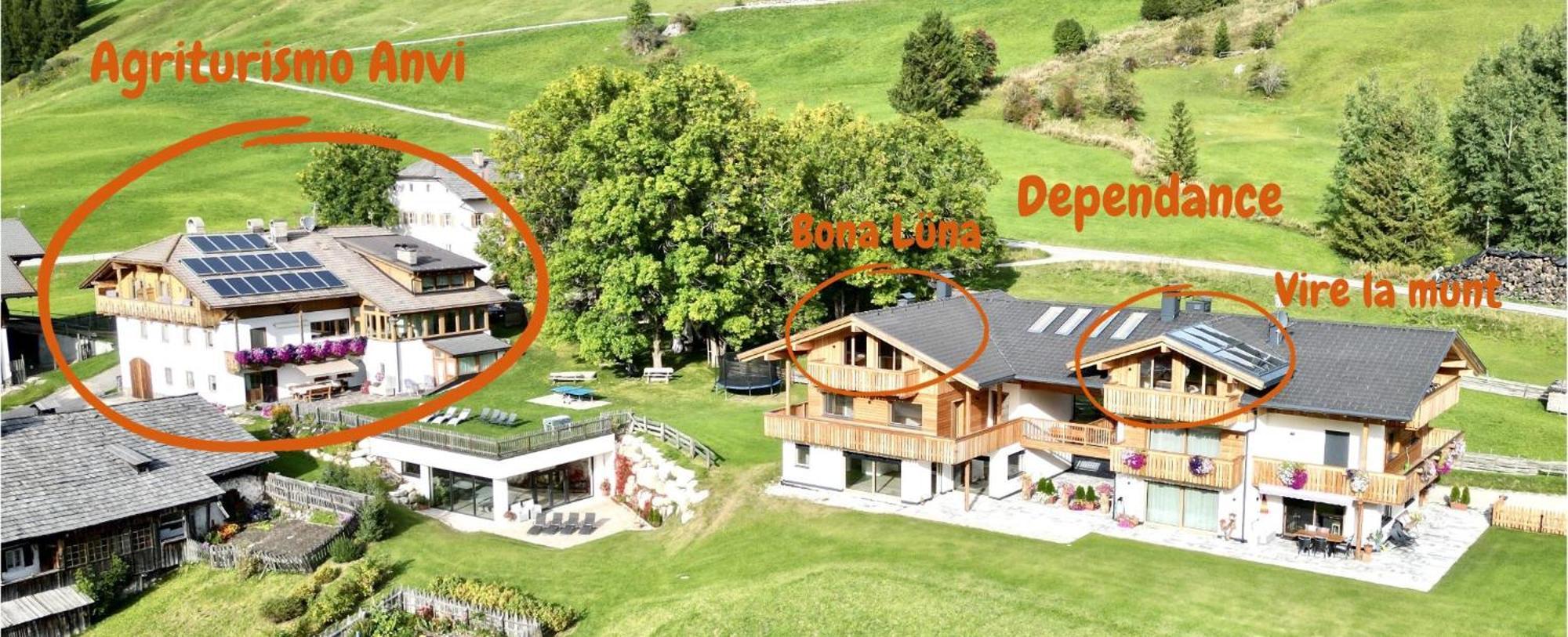 Agriturismo Anvi バディーア エクステリア 写真
